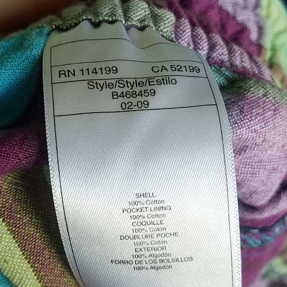 Roxy Shorts Drawstring Elastic Waist - Picture 3 of 3